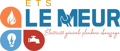 Ets Le Meur Plombier Chauffagiste Rosporden Pres De Quimper Logo